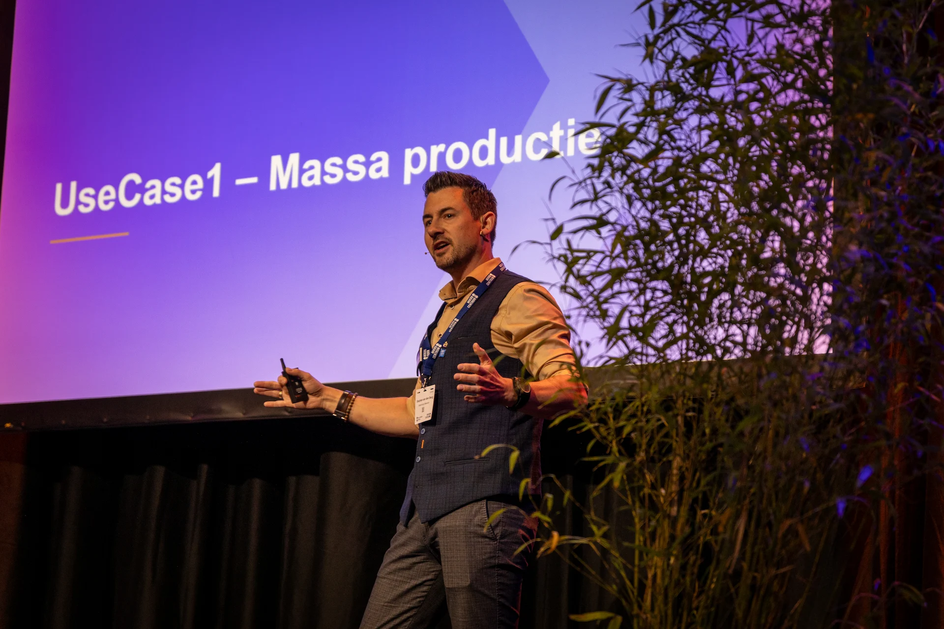 Zakelijk evenement moment