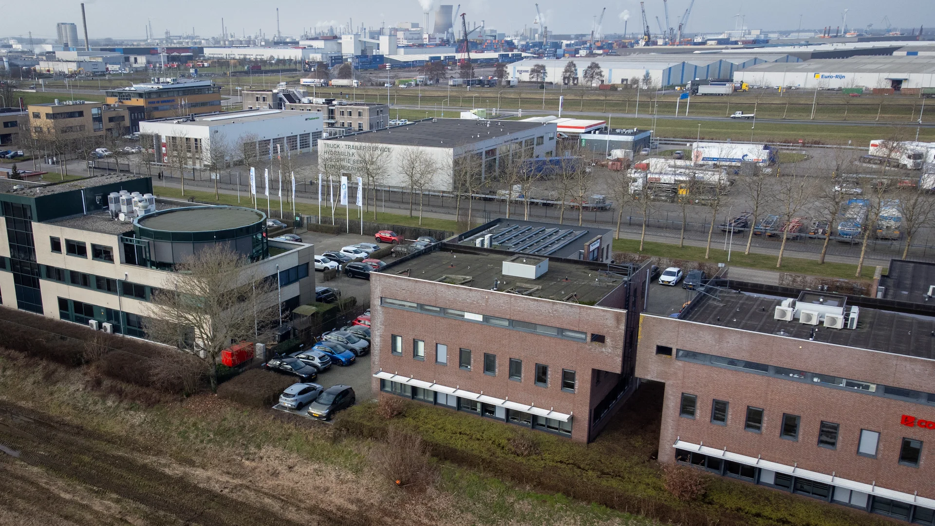 Drone luchtshot locatie